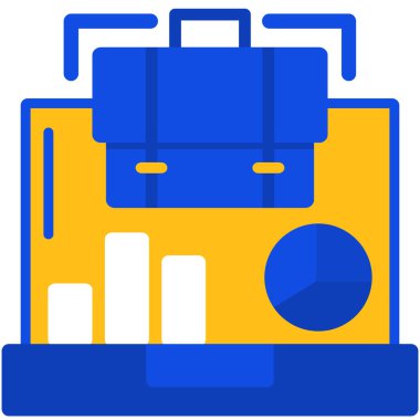 Yazıcı. Web simgesi basit illüstrasyon