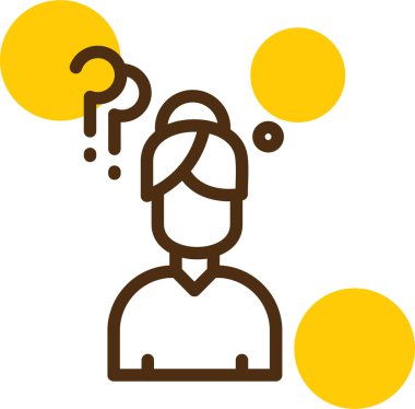 Soru işareti vektör illüstrasyonu