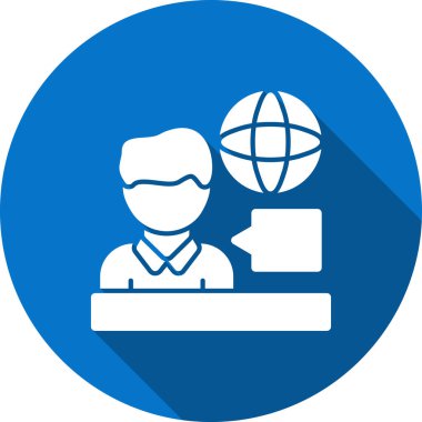 seo modern simgesinin vektör illüstrasyonu