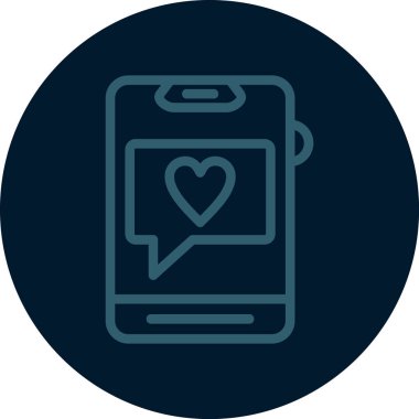 vektör telefon simgesi çizimi