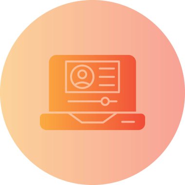 Seo simgesinin vektör illüstrasyonu