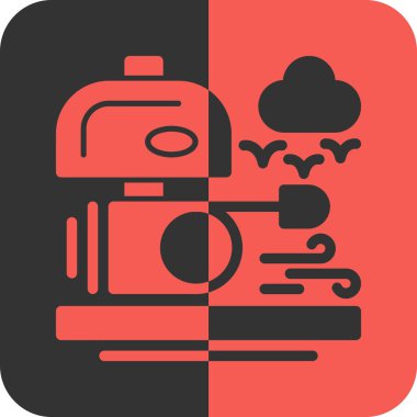 Gıda simgesinin vektör illüstrasyonu