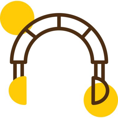 İp. Web simgesi basit illüstrasyon