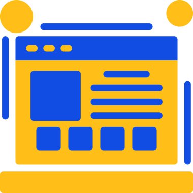 tarayıcı web tasarım simgesi