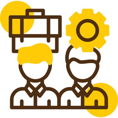 iş simgesi, vektör resimleme