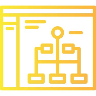 seo modern simgesinin vektör illüstrasyonu