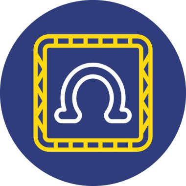 Modern b 'nin vektör illüstrasyonu eksik simgesi