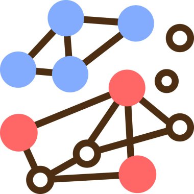 şebeke. Web simgesi basit illüstrasyon