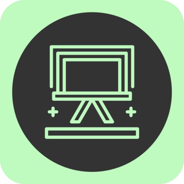 video. Web simgesi basit illüstrasyon