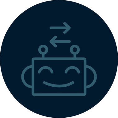 İllüstrasyon için web simgesi, vektör arkaplanı