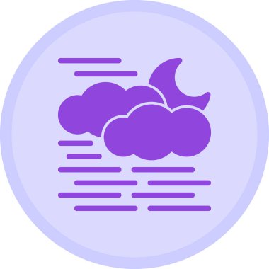 cloud icon, vector illustration simple design