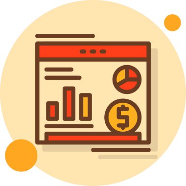 iş finans vektörü illüstrasyonu