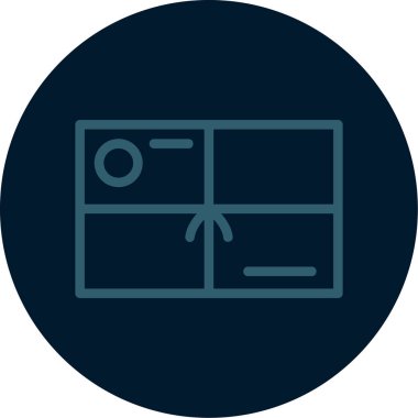 Bir hediye kutusunun vektör illüstrasyonu