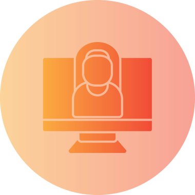 seo modern simgesinin vektör illüstrasyonu