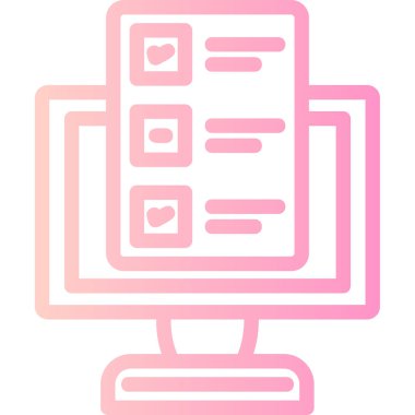 belge dosya simgesi, vektör illüstrasyonu