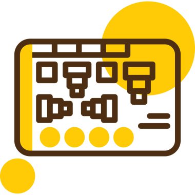 seo modern simgesinin vektör illüstrasyonu