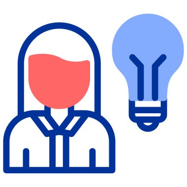 Basit vektör simgesi, tıbbi konseptin çizimi