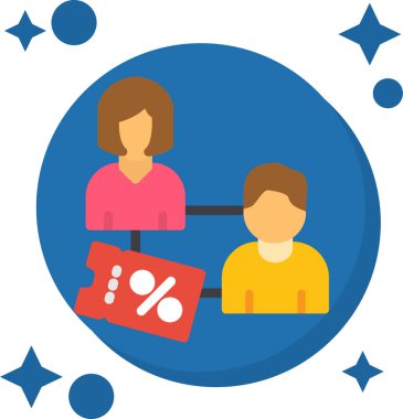 İş düz simgesi, vektör illüstrasyonu