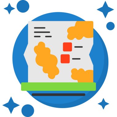 iş veri analiz simgesi