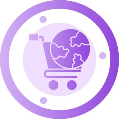 seo modern simgesinin vektör illüstrasyonu