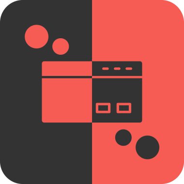 seo modern simgesinin vektör illüstrasyonu