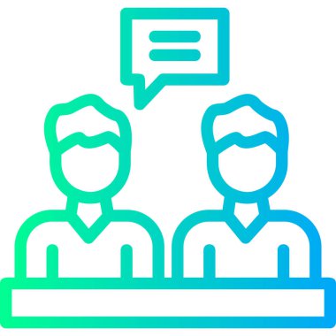 iş simgesi vektör illüstrasyonu