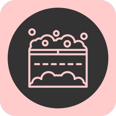 kek web simgesi vektör illüstrasyonu