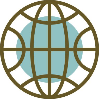 genel web simgesi vektör illüstrasyonu