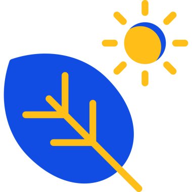 Güneş. Web simgesi basit illüstrasyon