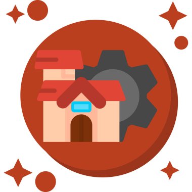 Düz vektör simgesi oluşturuluyor