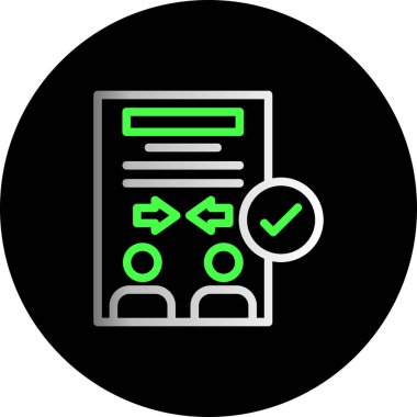 seo modern simgesinin vektör illüstrasyonu