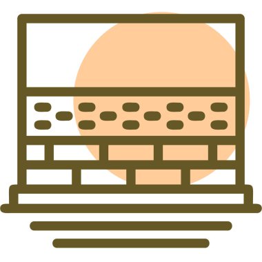 modern simge vektör illüstrasyonu