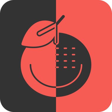 Modern b 'nin vektör illüstrasyonu simge müziğinden yoksun