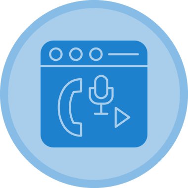 Modern simgenin vektör illüstrasyonu