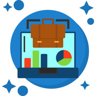 seo modern simgesinin vektör illüstrasyonu