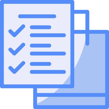 belge dosya simgesi düz biçimli