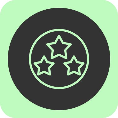 yıldız simgesi, vektör illüstrasyonu