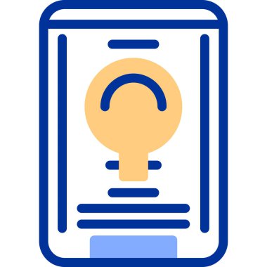 Akıllı telefon vektör çizim