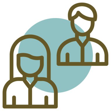 iş simgesi vektör illüstrasyonu