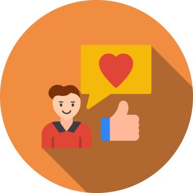 Sosyal Ortam simgesi tasarımı