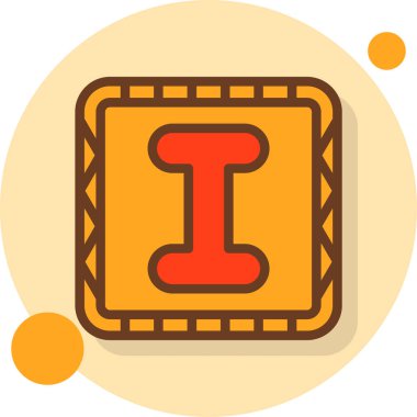 Harita biçimindeki bir haritanın vektör simgesi