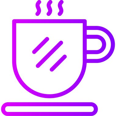 Kahve fincanı. Basit tasarım