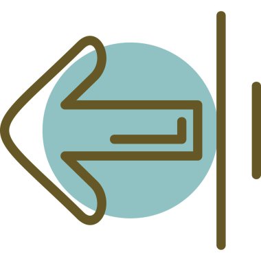 Modern b 'nin vektör illüstrasyonu eksik simgesi