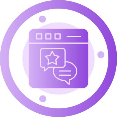 seo modern simgesinin vektör illüstrasyonu