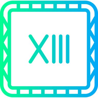 Modern bir simgenin vektör illüstrasyonu