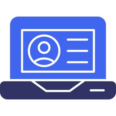 çevrimiçi web pazarlaması basit vektör illüstrasyonu