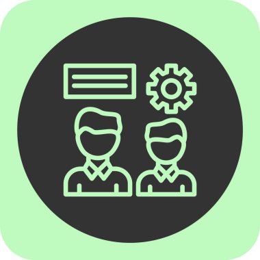 seo modern simgesinin vektör illüstrasyonu