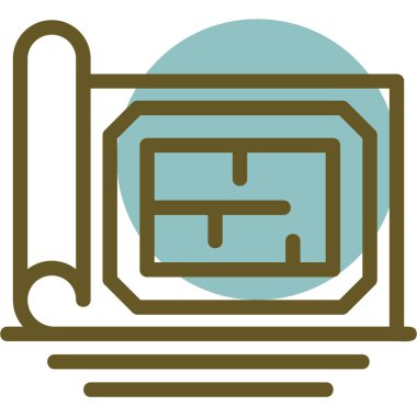 Modern b 'nin vektör illüstrasyonu eksik simgesi