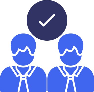 iş simgesi vektör illüstrasyonu