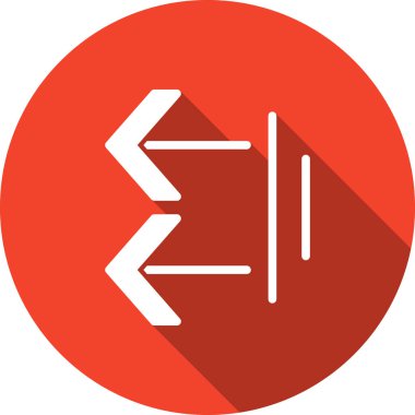 ok simgesinin vektör illüstrasyonu